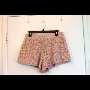 Pastel Pink Forever21 shorts